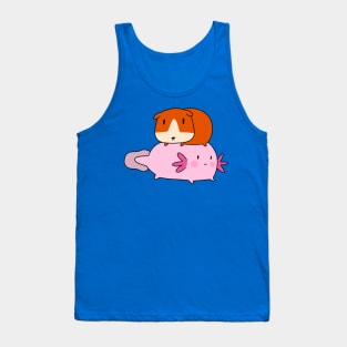 Axolotl and Guinea Pig Tank Top